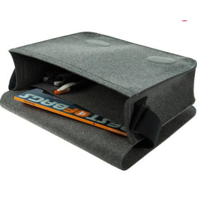 Sacoche feutre personnalisable a rabat