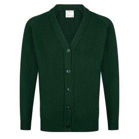 Cardigan pour uniforme scolaire "CAMILLE" en acrylique - 9 couleurs au choix