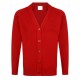 Cardigan pour uniforme scolaire "CAMILLE" en acrylique - 9 couleurs au choix