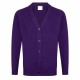 Cardigan pour uniforme scolaire "CAMILLE" en acrylique - 9 couleurs au choix