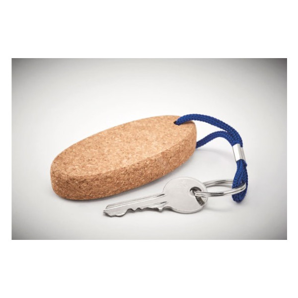 Porte-clés flottant personnalisé "CORK" en liège naturel