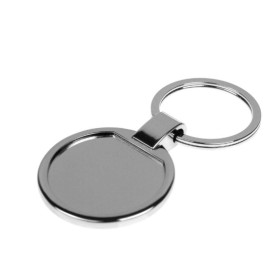 Porte-clés rond en métal  personnalisé