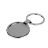 Porte-clés rond en métal  personnalisé