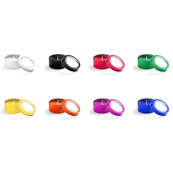 Bougie parfumée boite métal personnalisée