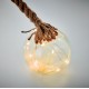 Boule de Noël lumineuse personnalisée