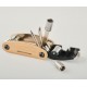 Couteau publicitaire multifonctions "MAX" 11 outils en bambou