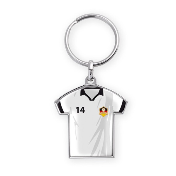Porte-clés tee-shirt en métal  personnalisé