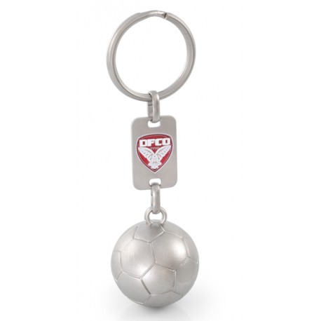 Porte-clés ballon football en métal  personnalisé