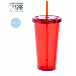 Mug avec paille