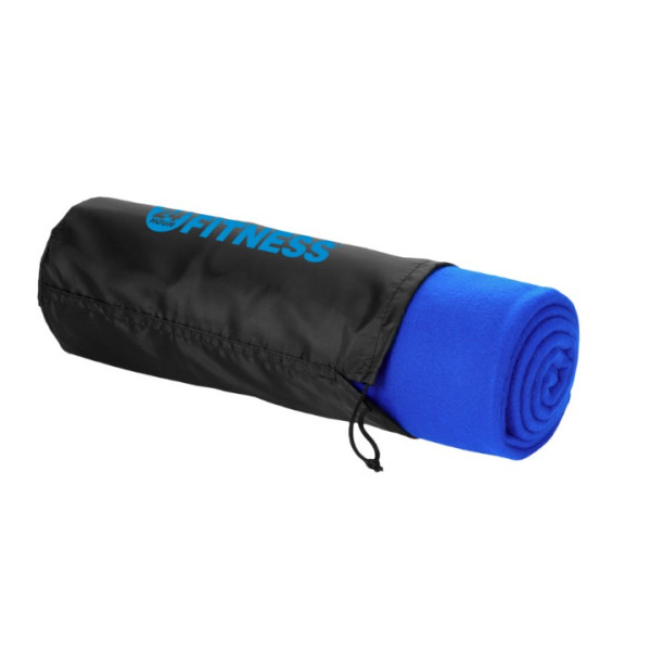 Plaid polaire avec housse personnalisée