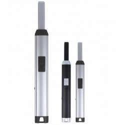 Briquet coupe vent personnalisé "EVER" sans flamme rechargeable USB sur CADEAUWEB