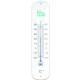 Thermomètre métal laqué publicitaire grand format 30cm