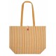Sac de shopping rayé avec bouton " KNOP" personnalisé