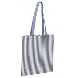 Sac tote bag rayé "STROOK" personnalisable
