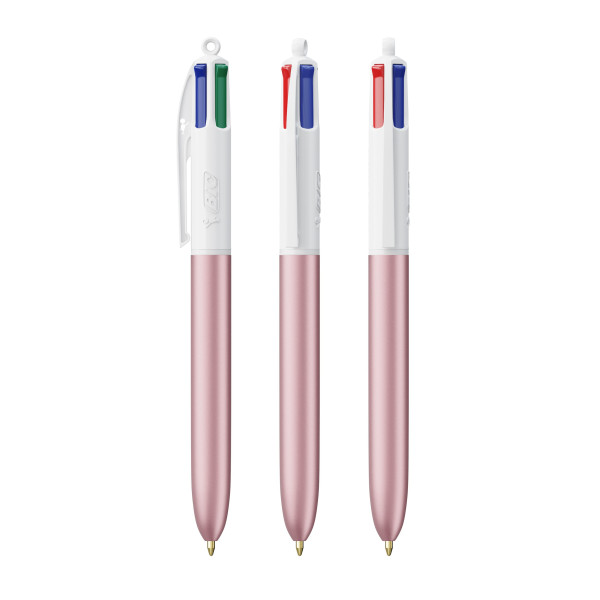 Stylo BIC 4 Couleurs Glacé personnalisé