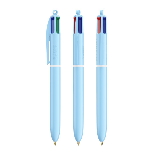 Stylo BIC® 4 couleurs PASTEL sur CADEAUWEB