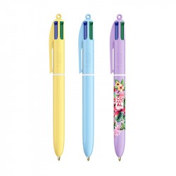 Stylo BIC® 4 couleurs PASTEL sur CADEAUWEB