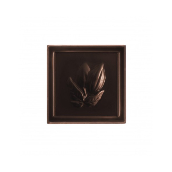Carrés de Chocolat 71% Bio avec bague personnalisée