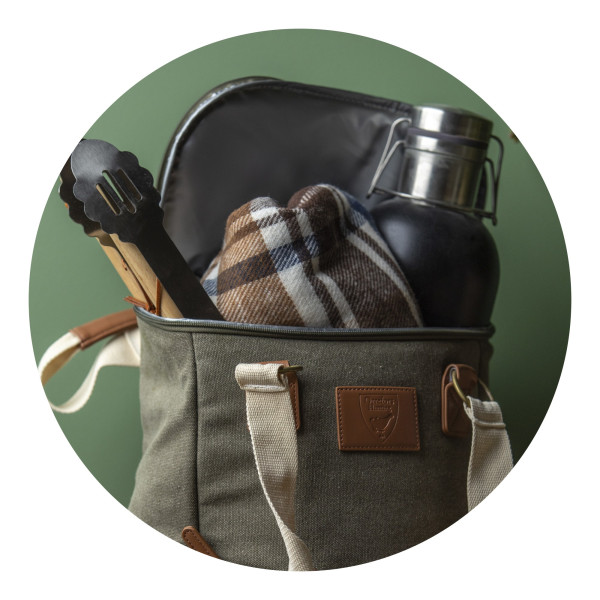 Sac isotherme publicitaire "REPAS" personnalisé avec CADEAUWEB