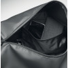 Sac de sport "MUOVI" en tarpaulin noir personnalisable