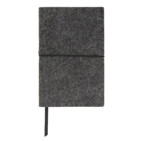 Carnet A5 personnalisé en feutrine "PLISA"