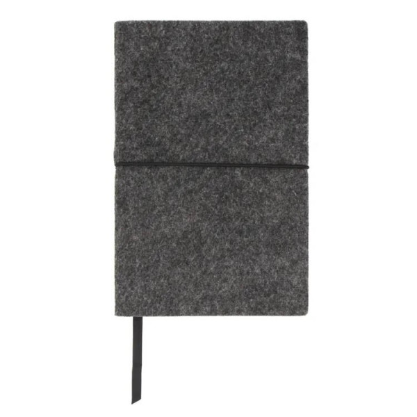 Carnet A5 personnalisé en feutrine "PLISA"