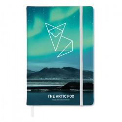 Carnet A5 personnalisé grande zone de marquage