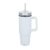 Tasse isotherme personnalisée avec poignée et paille 800 ml