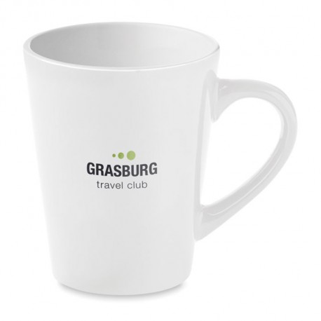 Tasse à café personnalisée forme évasée
