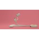 Cable USB 4 en 1 personnalisable en fibre de blé et bambou