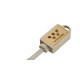 Cable USB 4 en 1 personnalisable en fibre de blé et bambou