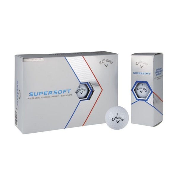 Balles de golf Callaway SUPERSOFT personnalisée sur cadeauweb