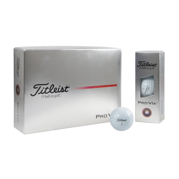 Balles de golf TITLEIST PRO V1X logotée sur cadeauweb.