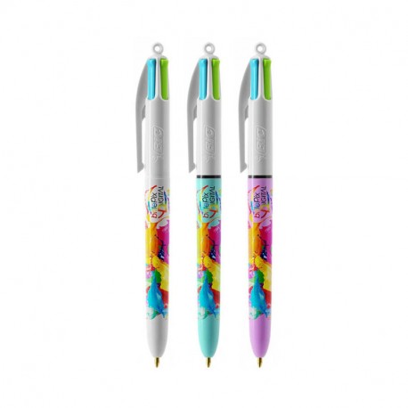 Stylo BIC® 4 Couleurs Fashion personnalisé sur cadeauweb au meilleur tarif