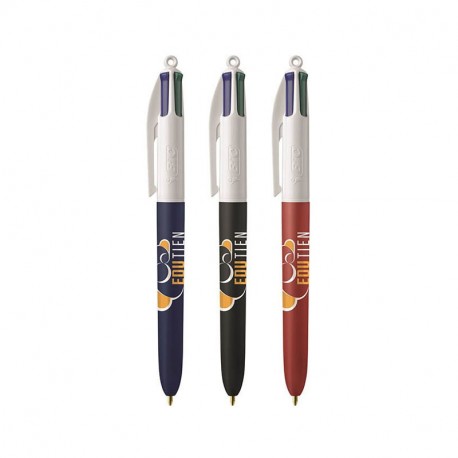 Stylo BIC 4 Couleurs "Soft" personnalisé avec logo d'entreprise