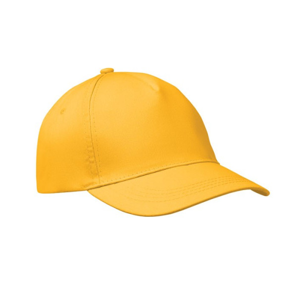 Casquette personnalisée 5 pans 150 gr/m² grand choix de couleurs