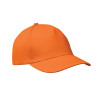 Casquette personnalisée 5 pans 150 gr/m² grand choix de couleurs