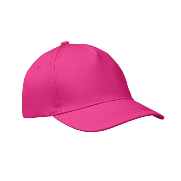 Casquette personnalisée 5 pans 150 gr/m² grand choix de couleurs