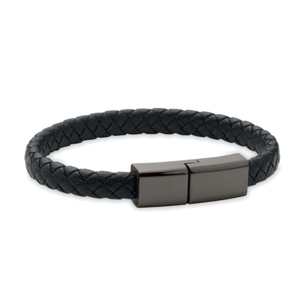 Bracelet câble de recharge USB-C 60W Silova personnalisé - vue 2