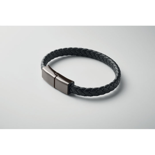 Bracelet câble de recharge USB-C 60W Silova personnalisé - vue 5
