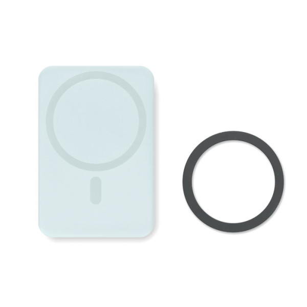 Chargeur sans fil magnétique 15W et powerbank 5000 mAh LOMIRE personnalisé - vue 11