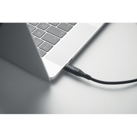 Câble USB-C 100W : vue écran LED de puissance