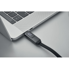Porte-clés câble de charge USB-C 60W TAMIEL personnalisé - vue 8