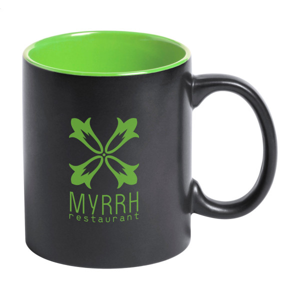 Mug en céramique BLAK personnalisé - vert