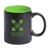 Mug en céramique BLAK personnalisé - vert