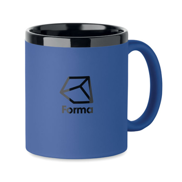 Mug en céramique 300 ml LIVAN personnalisé - bleu