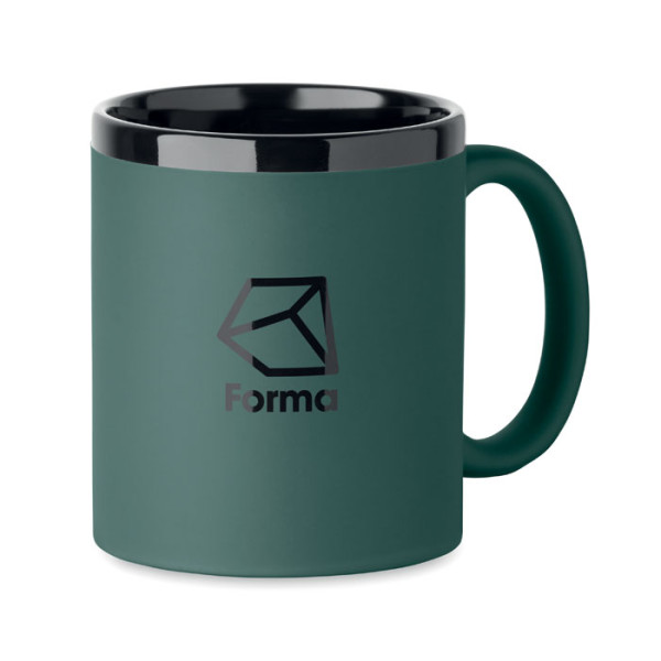 Mug en céramique 300 ml LIVAN personnalisé - vert