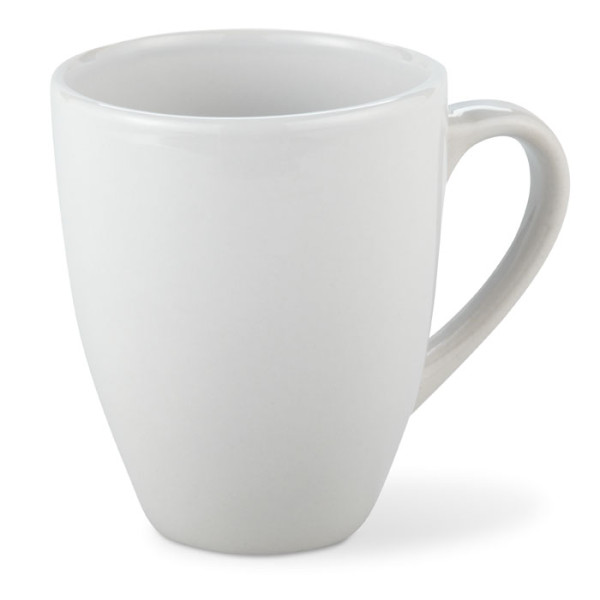 Mug en grès 160 ml TAVIL blanc