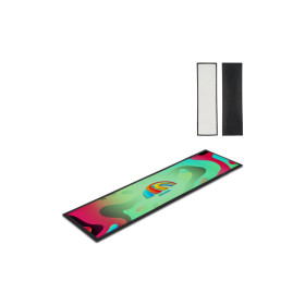 Tapis de bar 88 x 25 cm BEERLY personnalisé sur toute la surface