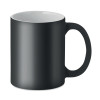 Mug grès mat "COOLGRES" spécial gravure laser en NOIR